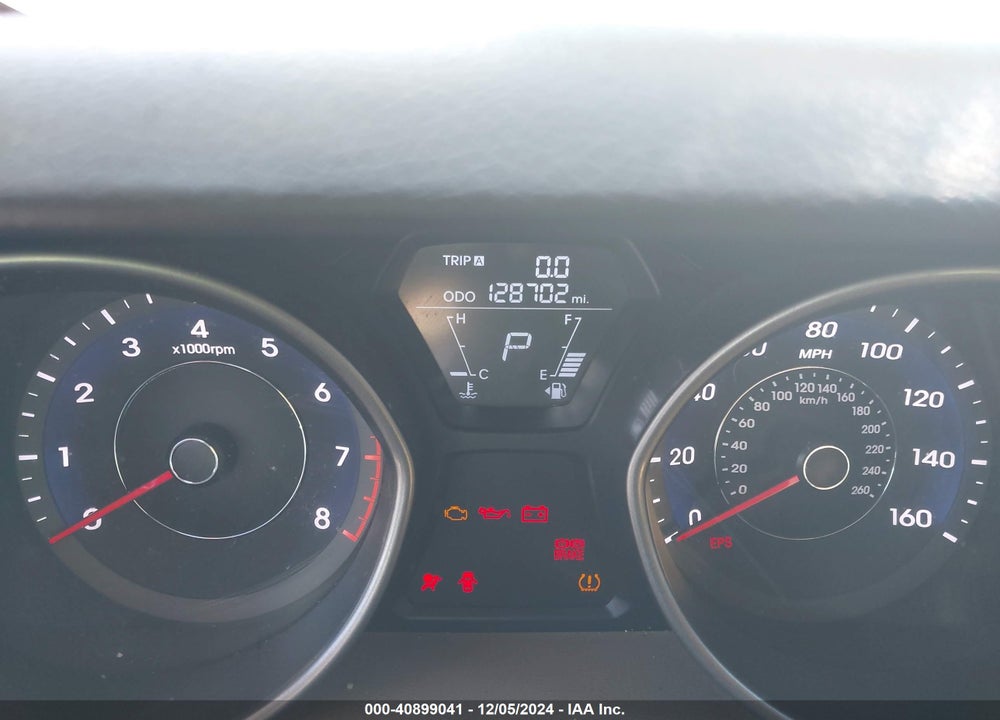 2012 HYUNDAI ELANTRA GLS VIN: 5NPDH4AE3CH134522