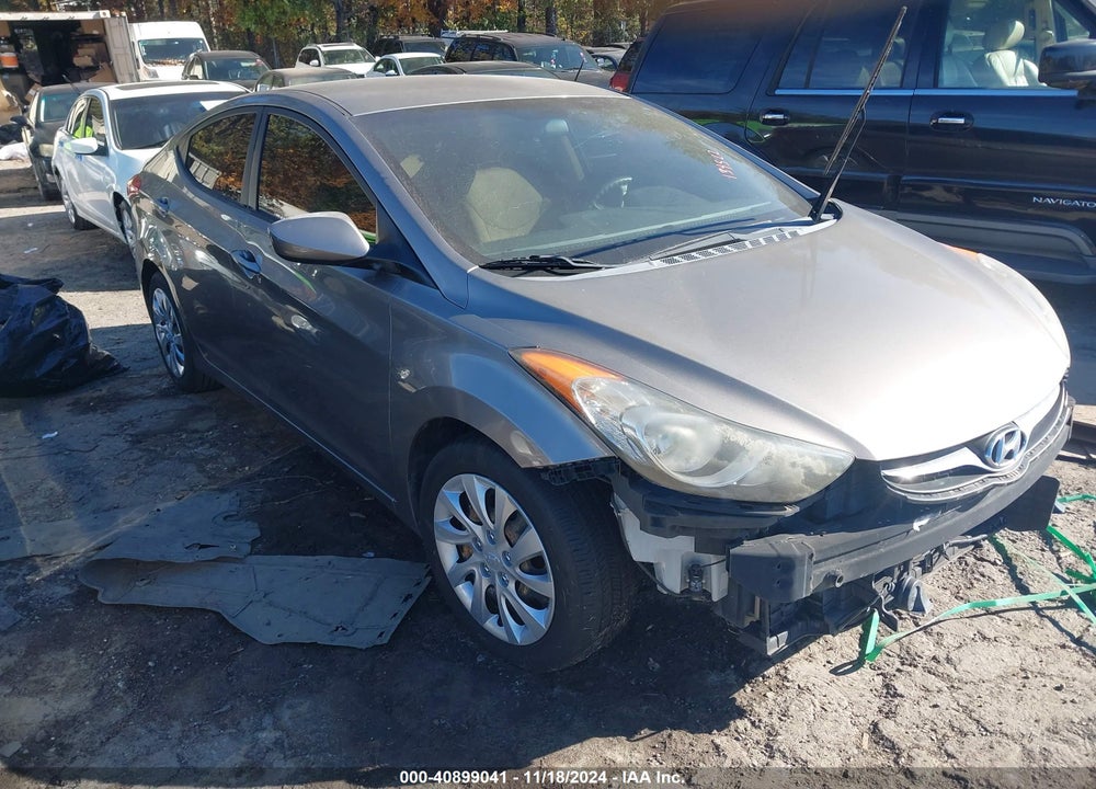 2012 HYUNDAI ELANTRA GLS VIN: 5NPDH4AE3CH134522