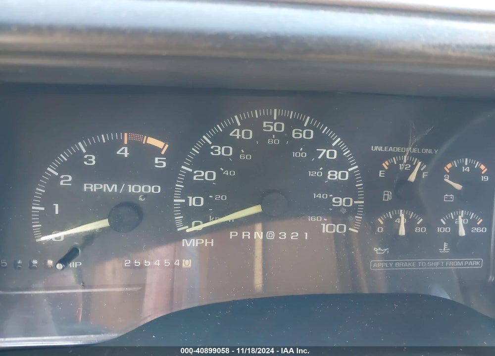 1995 CHEVROLET SUBURBAN K1500 VIN: 1GNFK16KXSJ375532