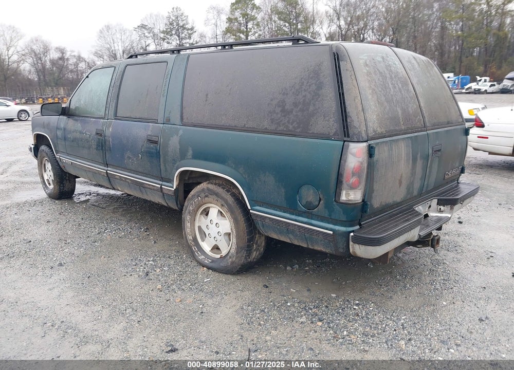 1995 CHEVROLET SUBURBAN K1500 VIN: 1GNFK16KXSJ375532