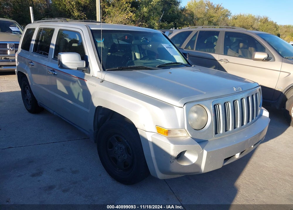2008 JEEP PATRIOT SPORT VIN: 1J8FT28W38D731783