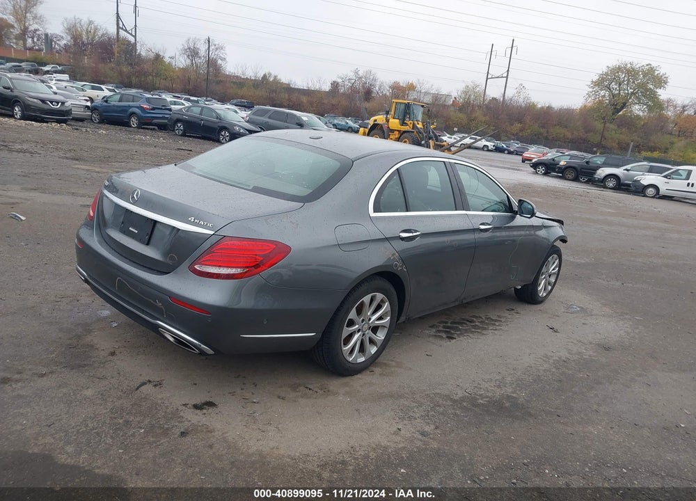 2017 MERCEDES-BENZ E 300 4MATIC VIN: WDDZF4KB5HA126555