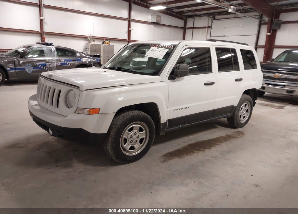 2014 JEEP PATRIOT SPORT VIN: 1C4NJPBA7ED925280