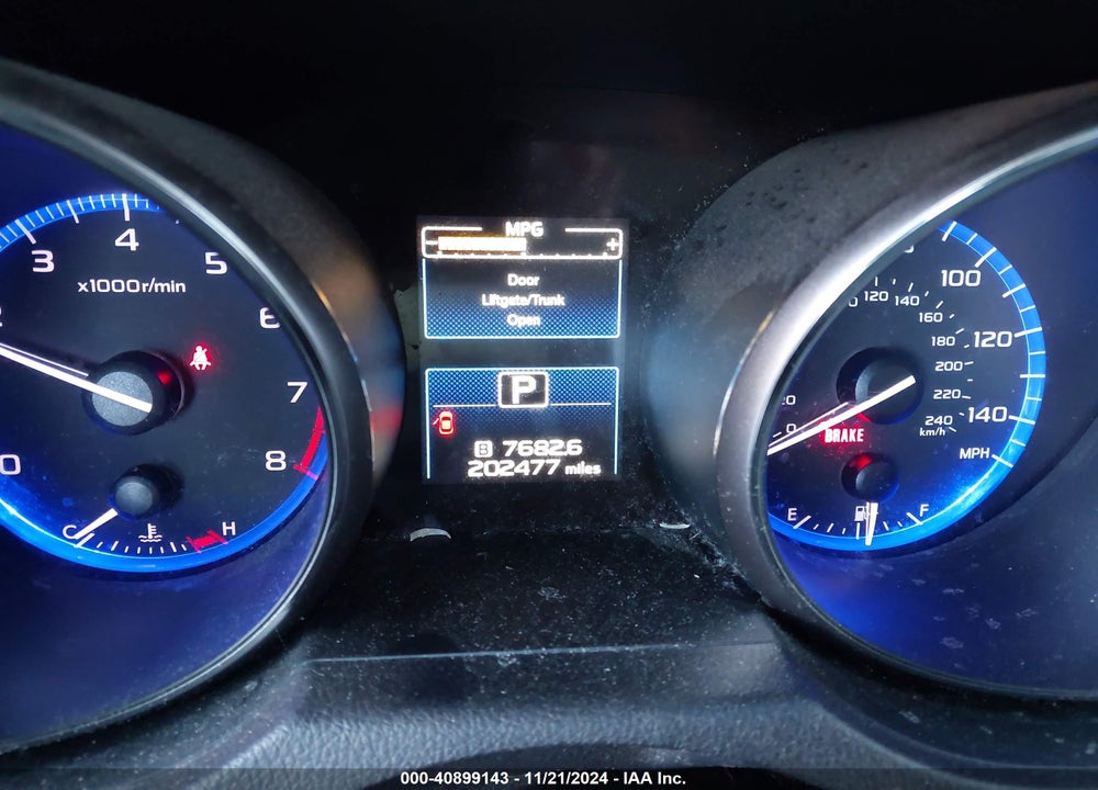 2015 SUBARU OUTBACK 2.5I PREMIUM VIN: 4S4BSBDC2F3282518