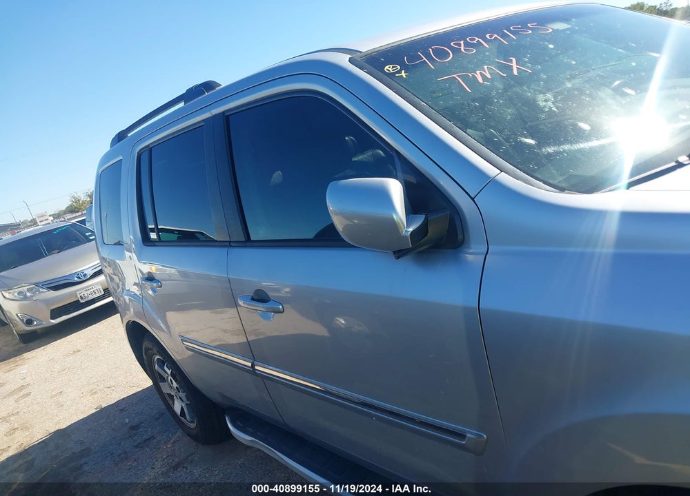 2010 HONDA PILOT TOURING VIN: 5FNYF3H86AB014081