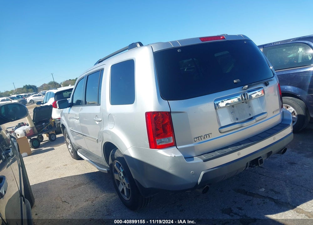 2010 HONDA PILOT TOURING VIN: 5FNYF3H86AB014081