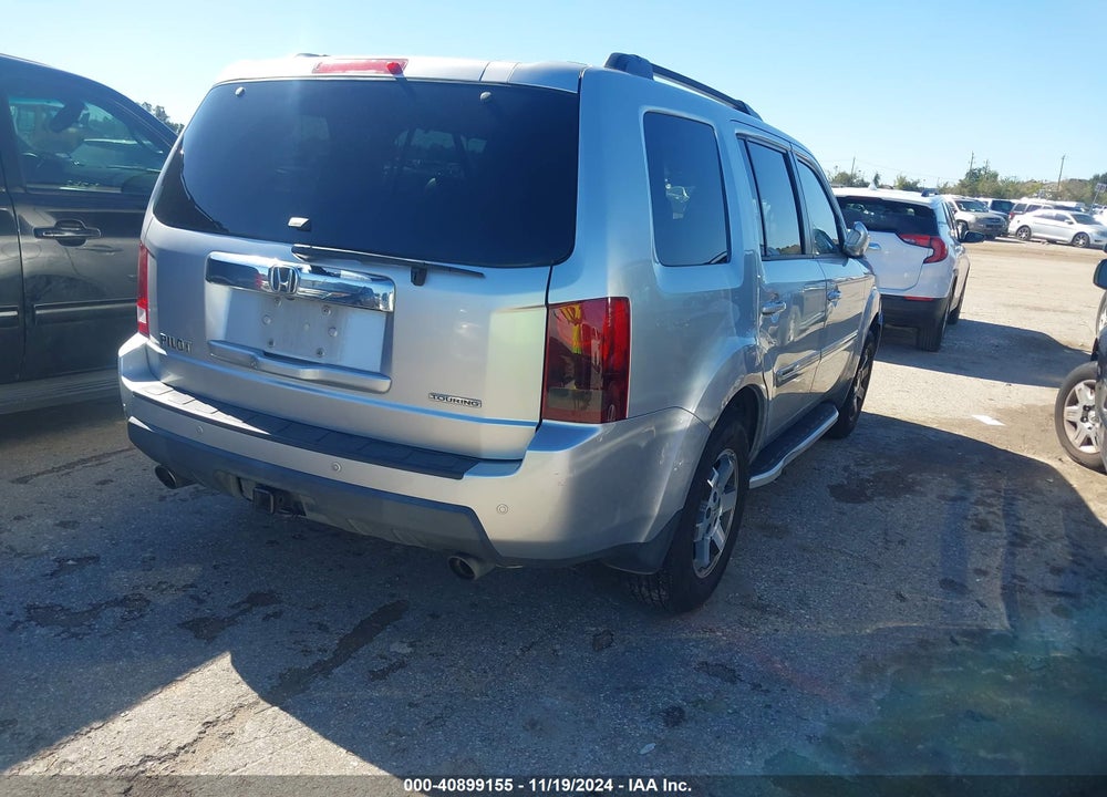 2010 HONDA PILOT TOURING VIN: 5FNYF3H86AB014081