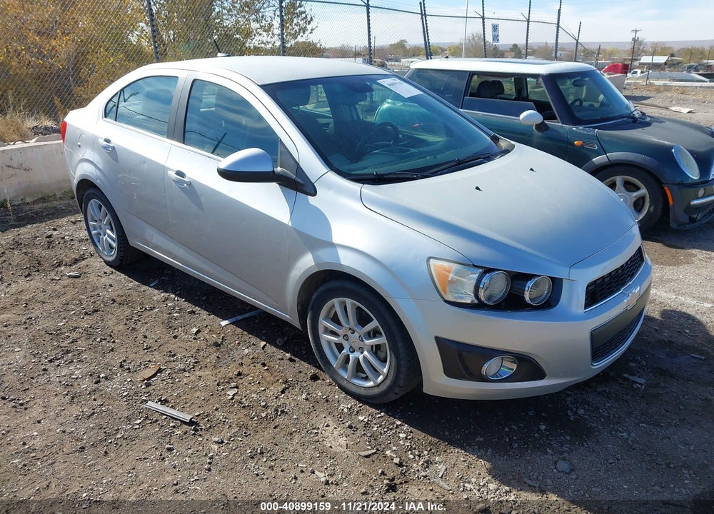 2012 CHEVROLET SONIC 2LT VIN: 1G1JC5SH4C4150694