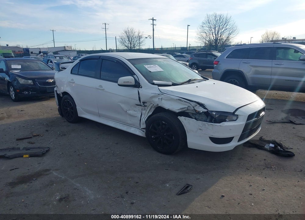 2010 MITSUBISHI LANCER ES VIN: JA32U2FU7AU032259