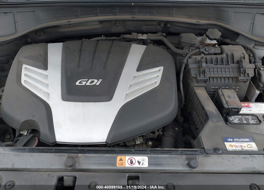 2014 HYUNDAI SANTA FE GLS VIN: KM8SR4HF8EU054043