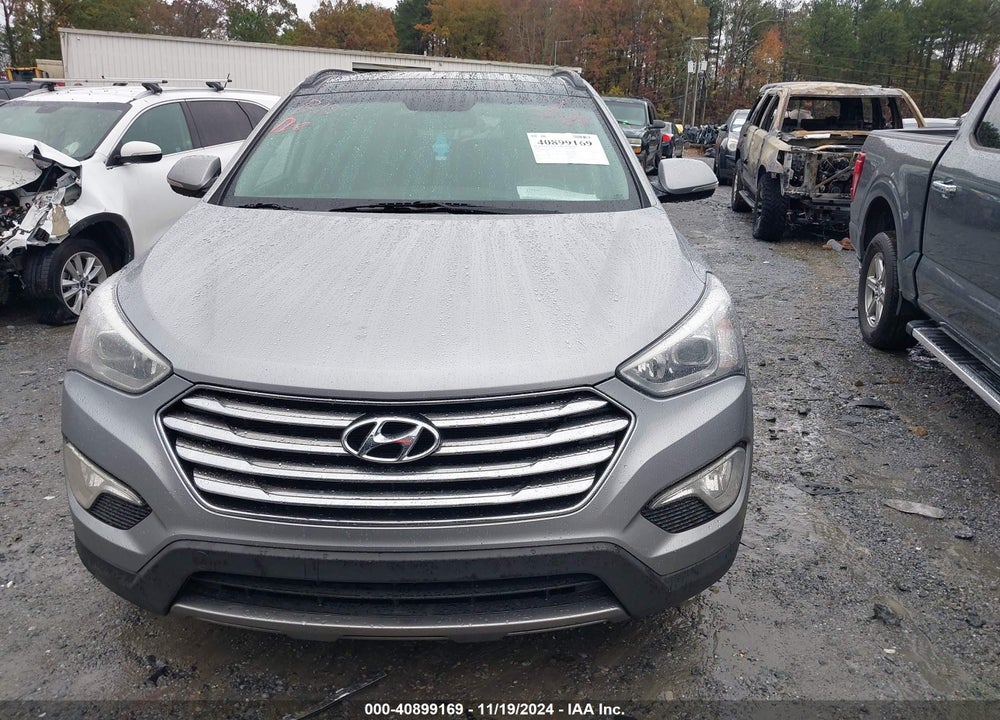 2014 HYUNDAI SANTA FE GLS VIN: KM8SR4HF8EU054043