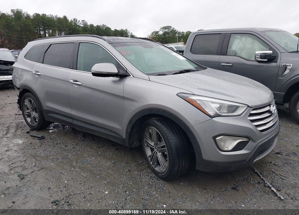 2014 HYUNDAI SANTA FE GLS VIN: KM8SR4HF8EU054043