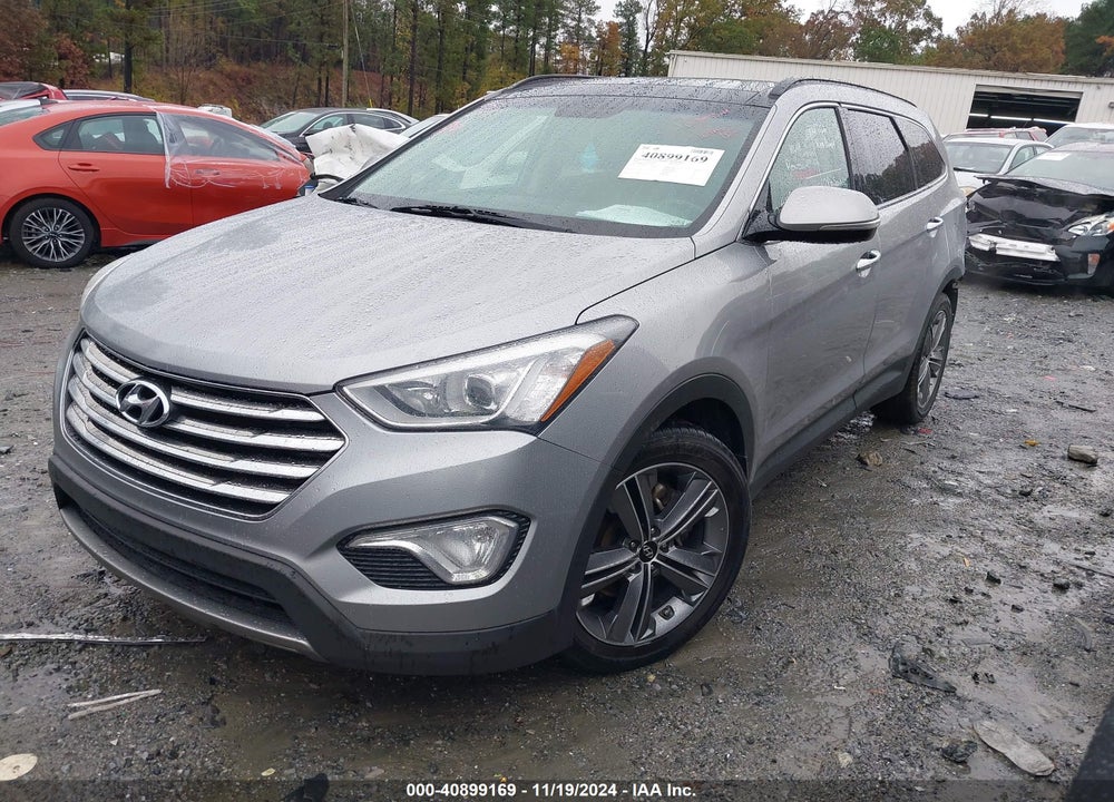 2014 HYUNDAI SANTA FE GLS VIN: KM8SR4HF8EU054043