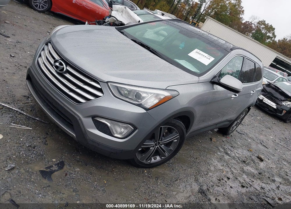2014 HYUNDAI SANTA FE GLS VIN: KM8SR4HF8EU054043