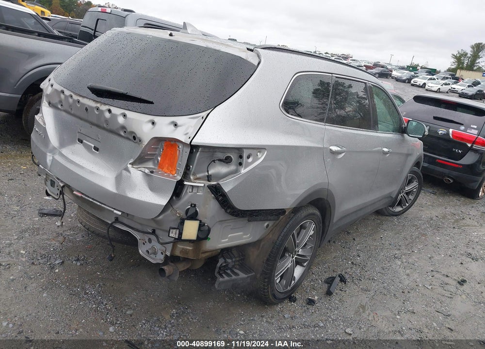 2014 HYUNDAI SANTA FE GLS VIN: KM8SR4HF8EU054043