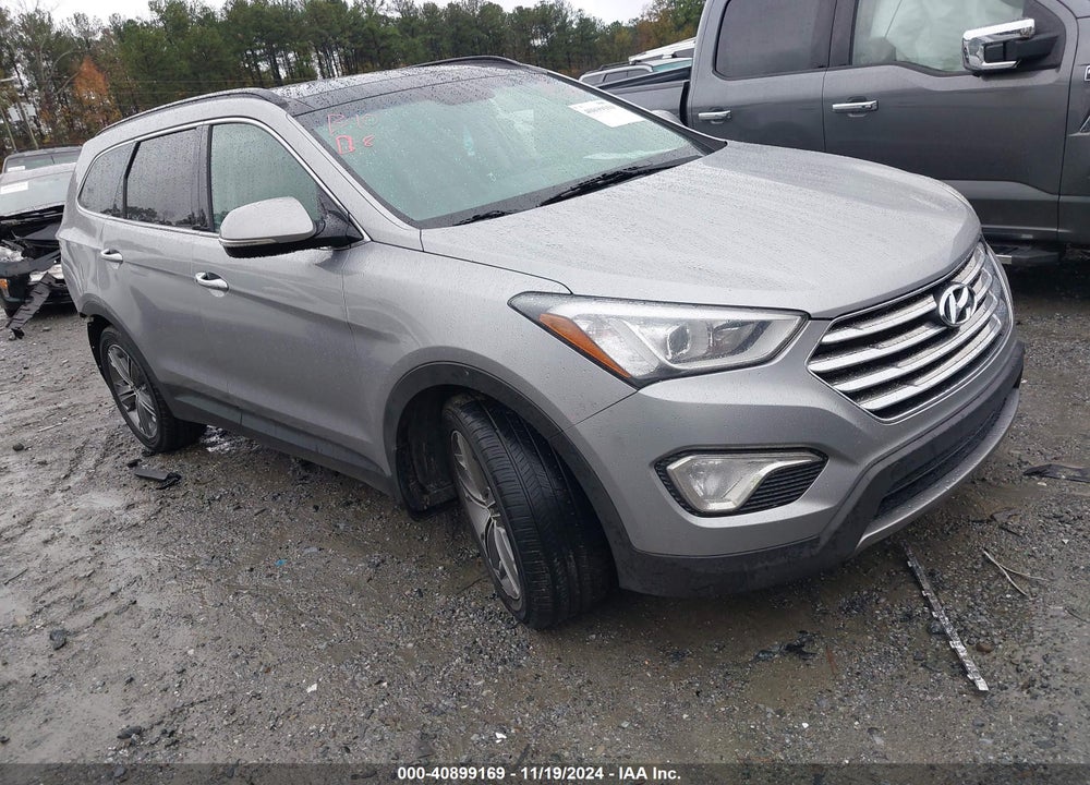 2014 HYUNDAI SANTA FE GLS VIN: KM8SR4HF8EU054043