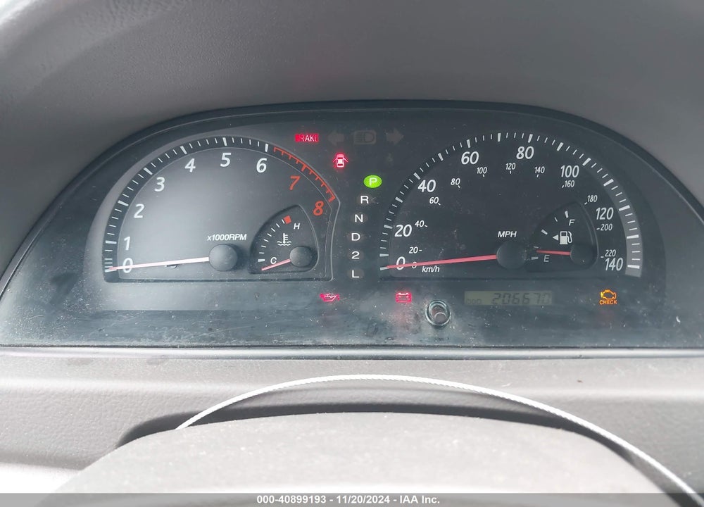2003 TOYOTA CAMRY XLE VIN: 4T1BE30K73U736990