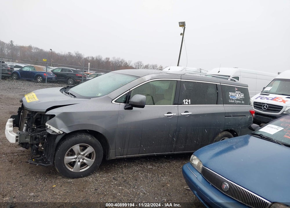 2016 NISSAN QUEST PLATINUM/S/SL/SV VIN: JN8AE2KP2G9151508