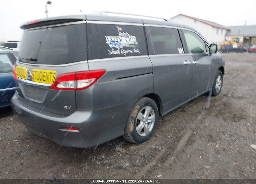 2016 NISSAN QUEST PLATINUM/S/SL/SV VIN: JN8AE2KP2G9151508