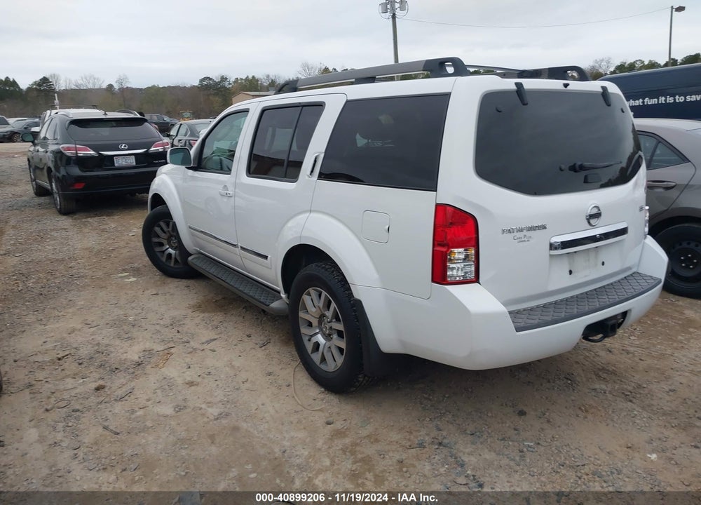 2011 NISSAN PATHFINDER LE VIN: 5N1AR1NB4BC614864