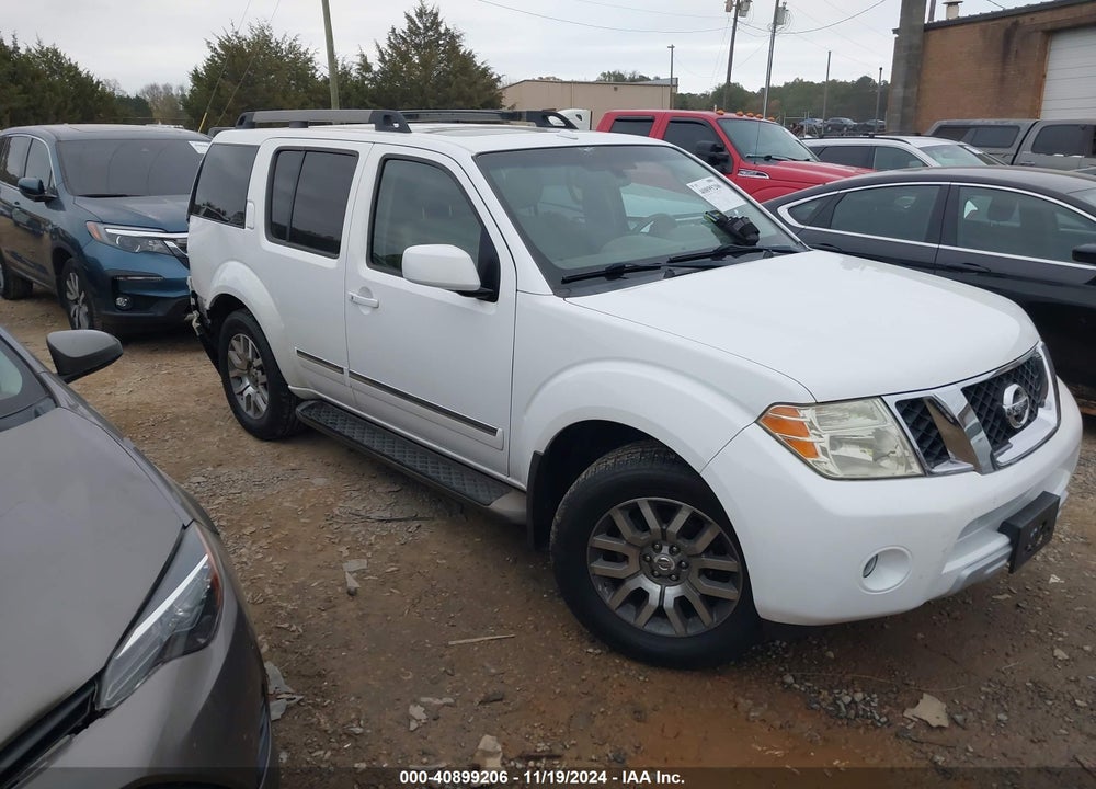 2011 NISSAN PATHFINDER LE VIN: 5N1AR1NB4BC614864
