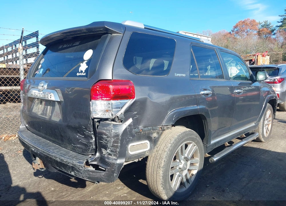 2012 TOYOTA 4RUNNER LIMITED VIN: JTEBU5JR9C5106781
