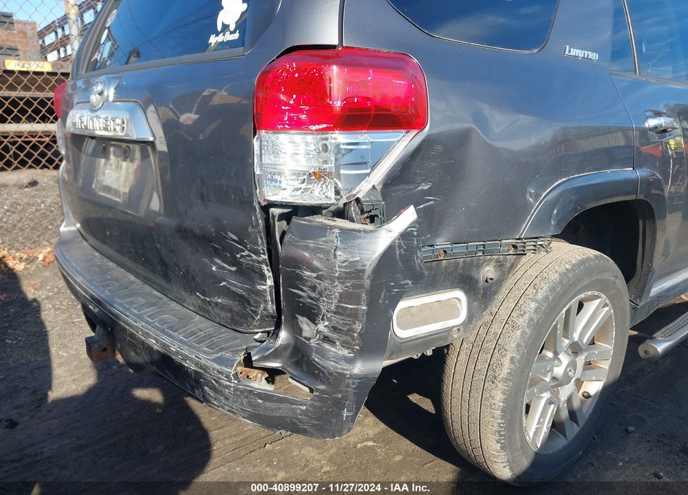 2012 TOYOTA 4RUNNER LIMITED VIN: JTEBU5JR9C5106781