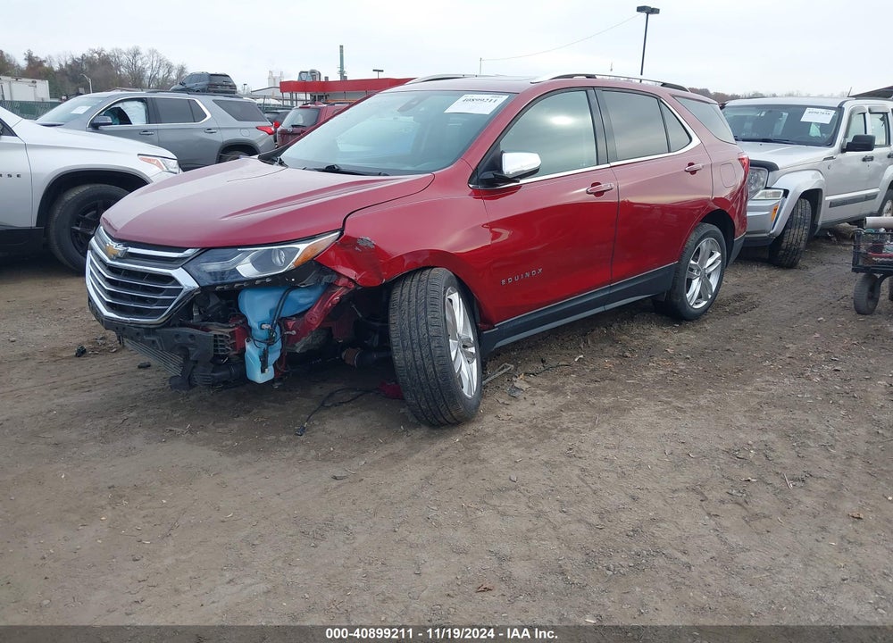 2018 CHEVROLET EQUINOX PREMIER VIN: 2GNAXVEV6J6100783