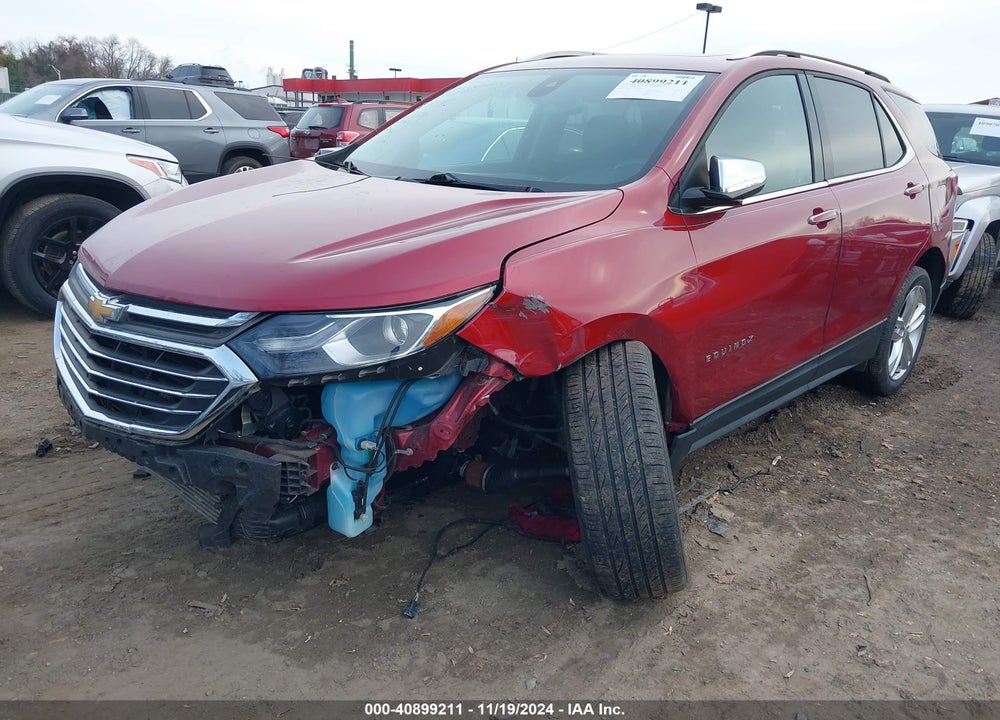 2018 CHEVROLET EQUINOX PREMIER VIN: 2GNAXVEV6J6100783