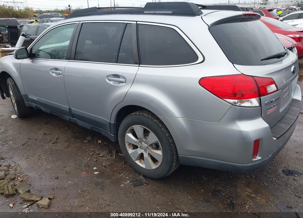 2012 SUBARU OUTBACK 2.5I PREMIUM VIN: 4S4BRCCC7C1244261