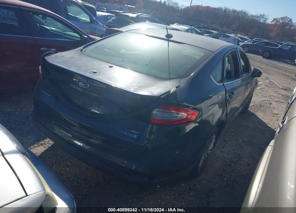 2014 FORD FUSION HYBRID SE VIN: 3FA6P0LU7ER244195