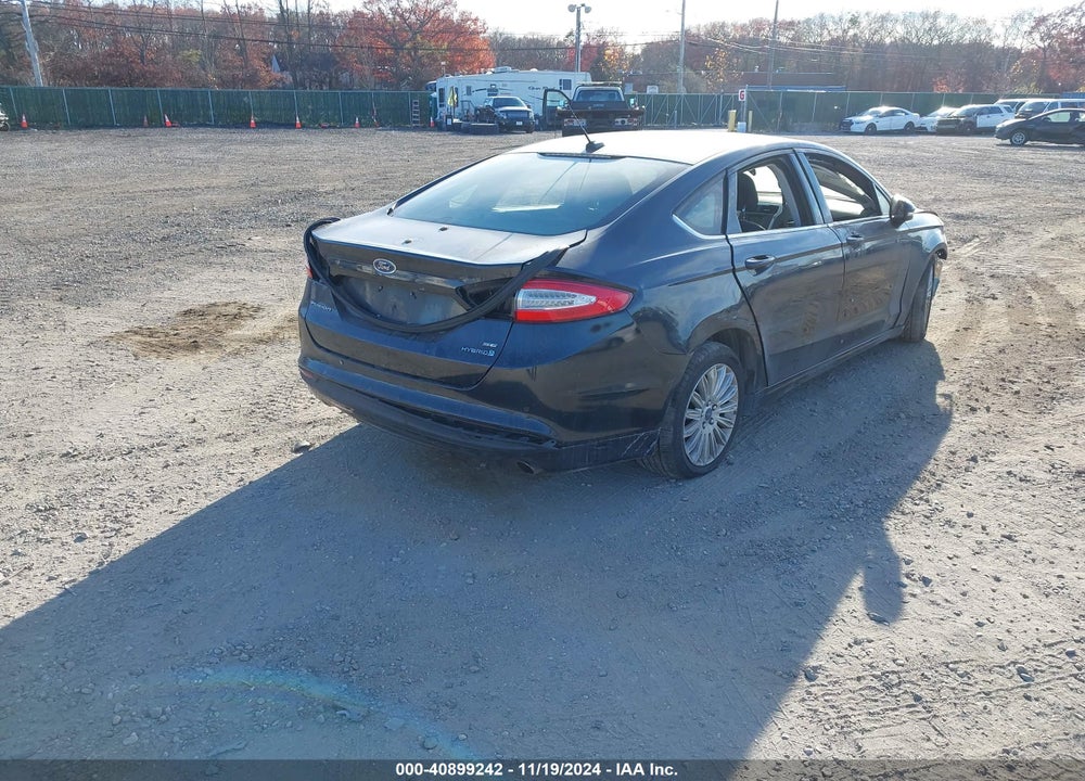 2014 FORD FUSION HYBRID SE VIN: 3FA6P0LU7ER244195