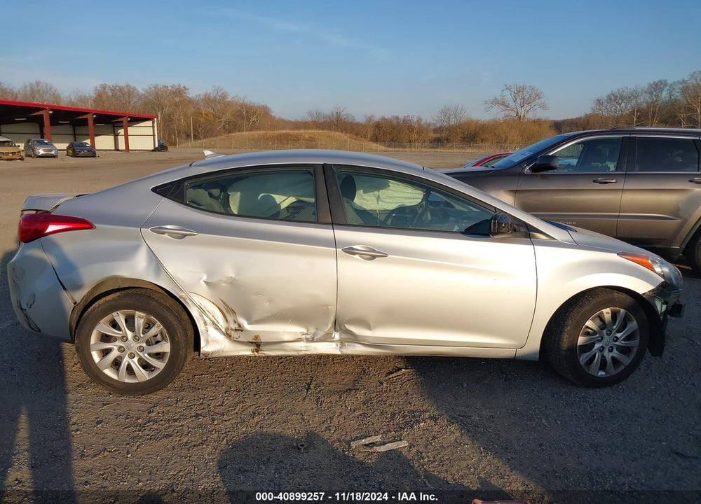 2012 HYUNDAI ELANTRA GLS VIN: 5NPDH4AE3CH138750