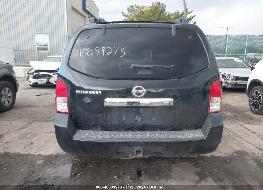2012 NISSAN PATHFINDER SV VIN: 5N1AR1NB9CC611816