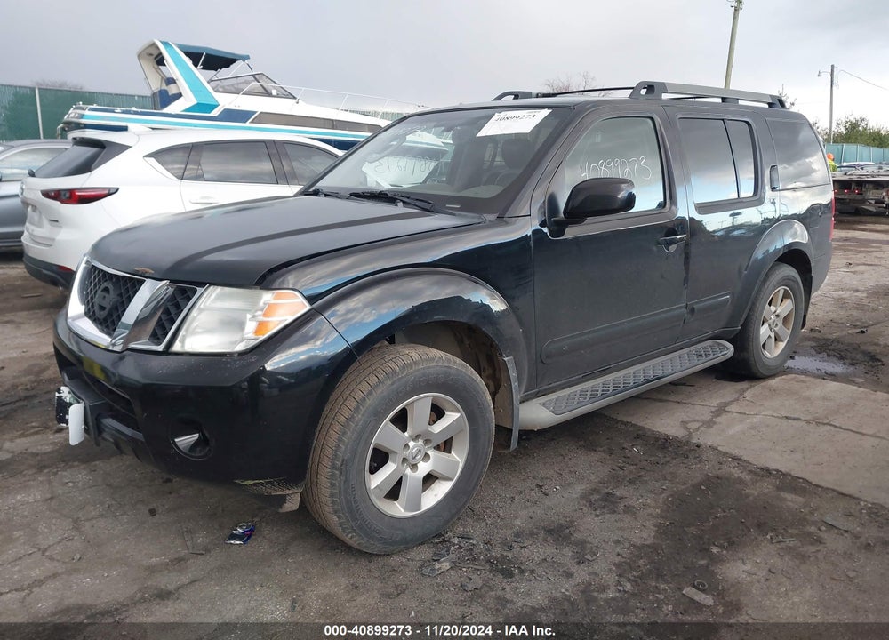 2012 NISSAN PATHFINDER SV VIN: 5N1AR1NB9CC611816