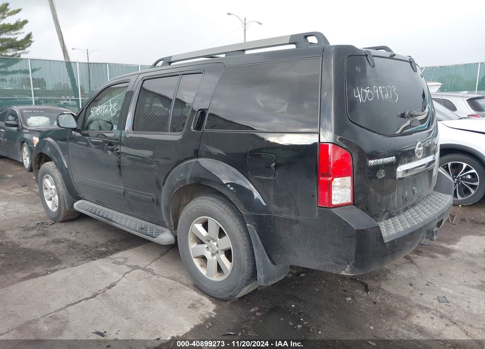2012 NISSAN PATHFINDER SV VIN: 5N1AR1NB9CC611816