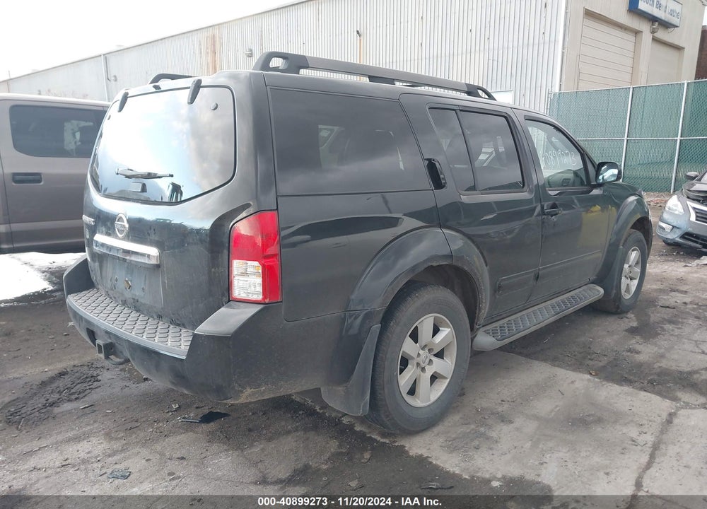 2012 NISSAN PATHFINDER SV VIN: 5N1AR1NB9CC611816