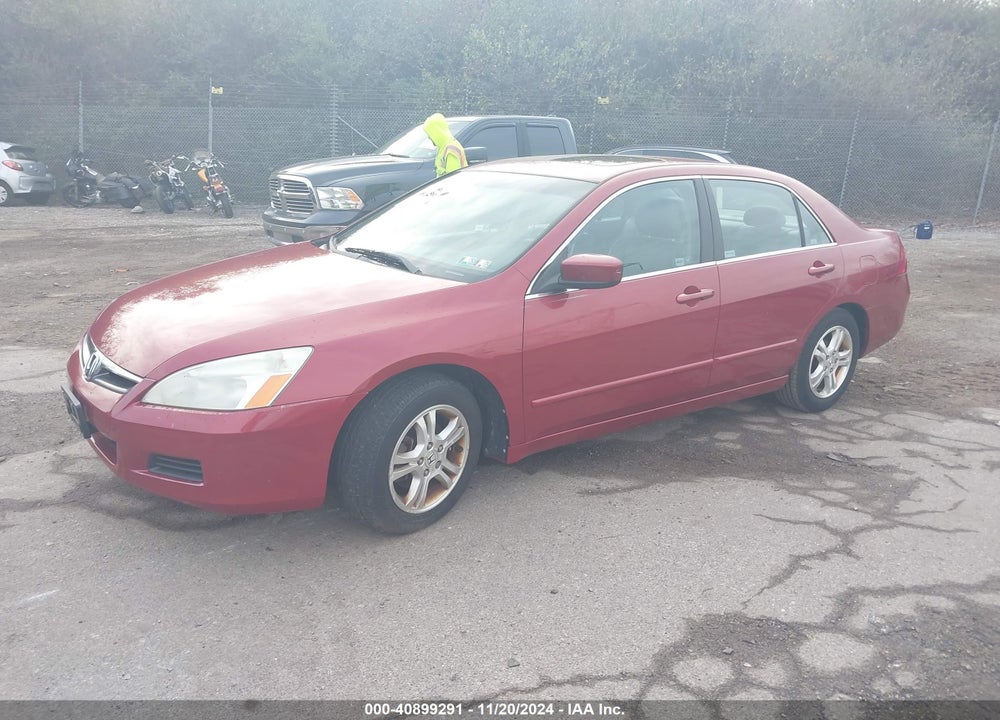2007 HONDA ACCORD 2.4 EX VIN: 1HGCM56817A207434