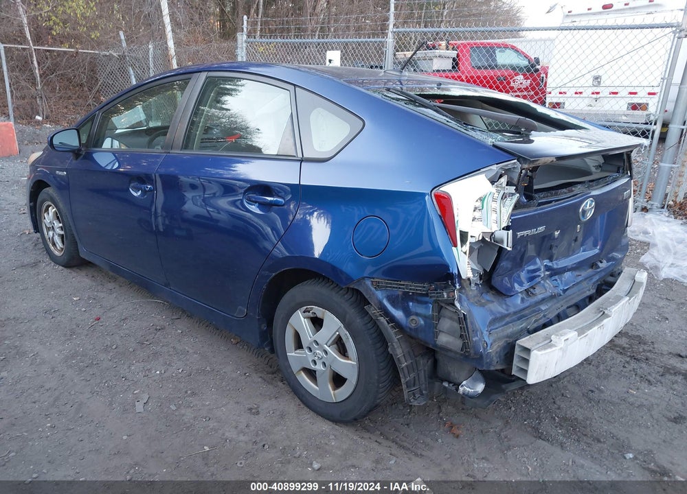 2011 TOYOTA PRIUS TWO VIN: JTDKN3DU5B5361125