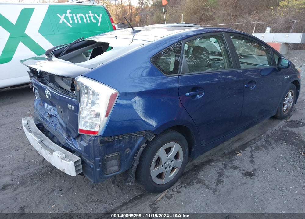 2011 TOYOTA PRIUS TWO VIN: JTDKN3DU5B5361125