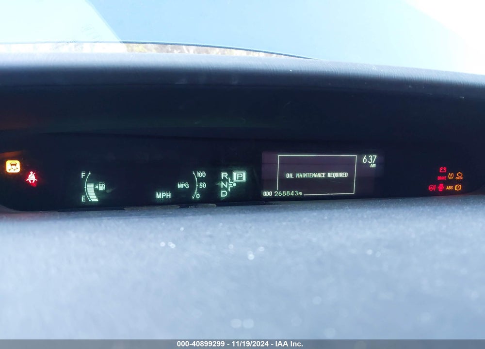 2011 TOYOTA PRIUS TWO VIN: JTDKN3DU5B5361125