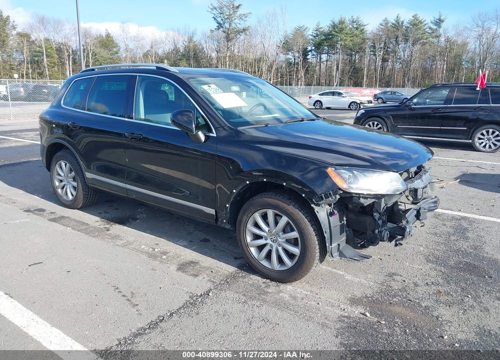 2012 VOLKSWAGEN TOUAREG VR6 SPORT VIN: WVGFF9BP5CD001533