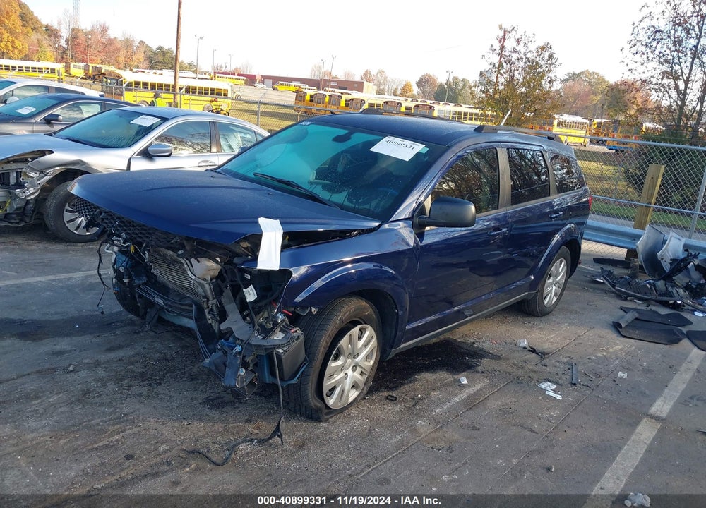 2019 DODGE JOURNEY SE VALUE PACKAGE VIN: 3C4PDCAB5KT858199