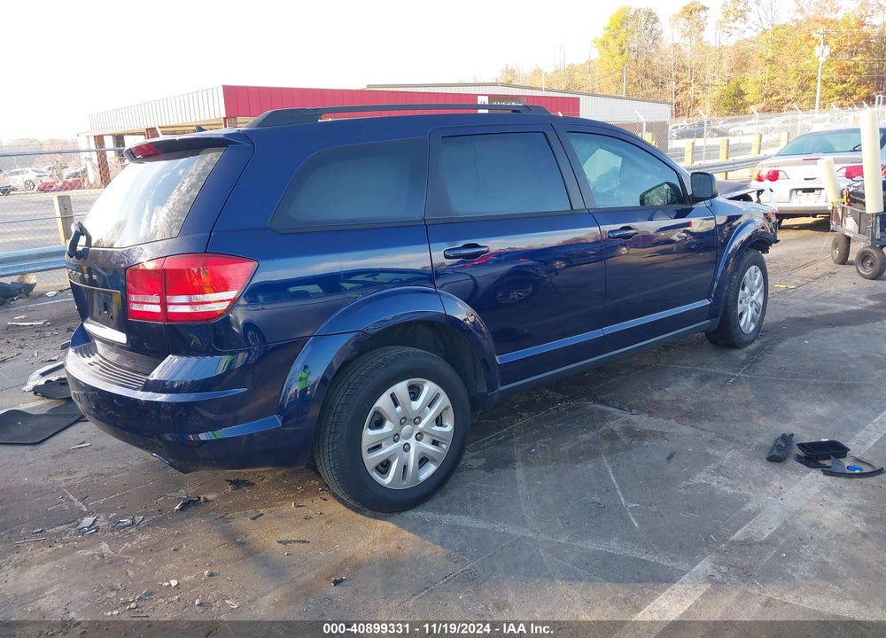 2019 DODGE JOURNEY SE VALUE PACKAGE VIN: 3C4PDCAB5KT858199