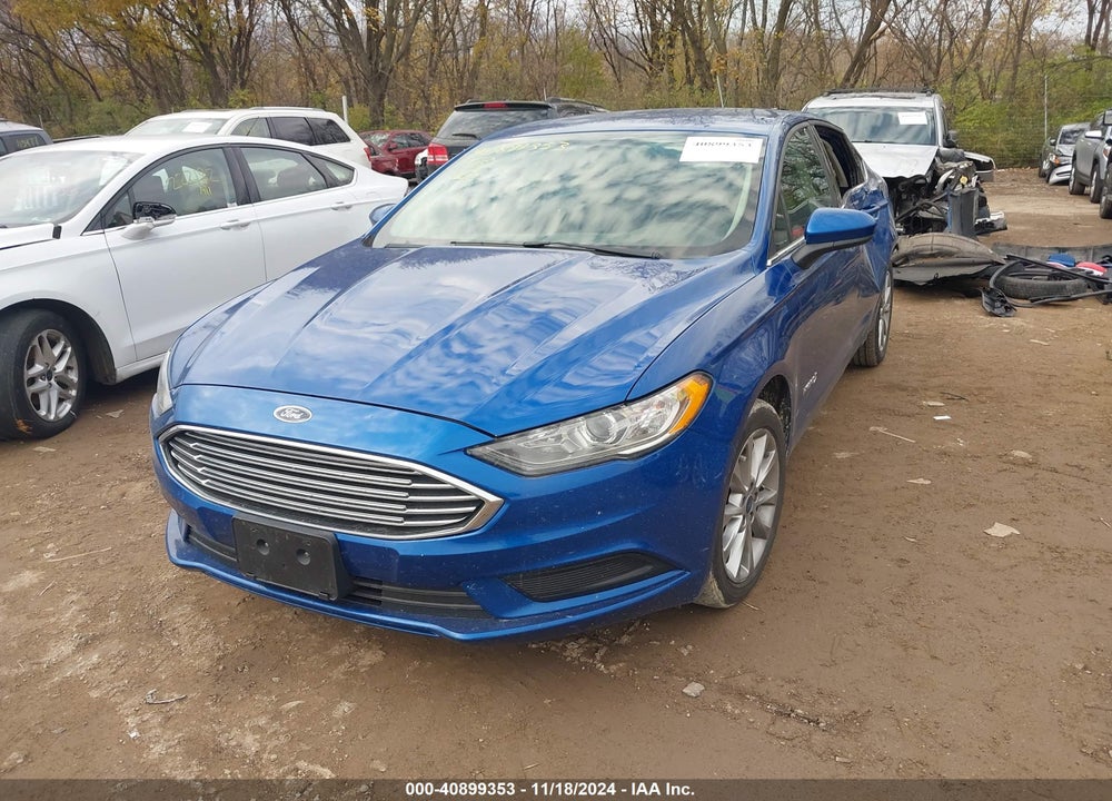 2017 FORD FUSION HYBRID VIN: 3FA6P0LU2HR384661