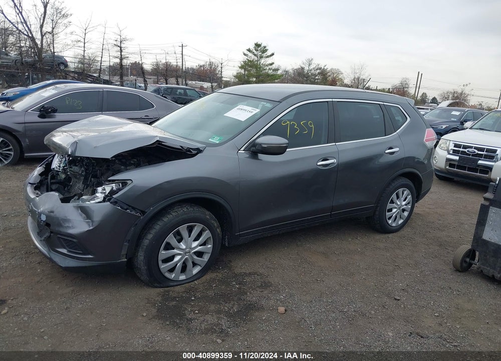 2014 NISSAN ROGUE S VIN: 5N1AT2MV9EC824626