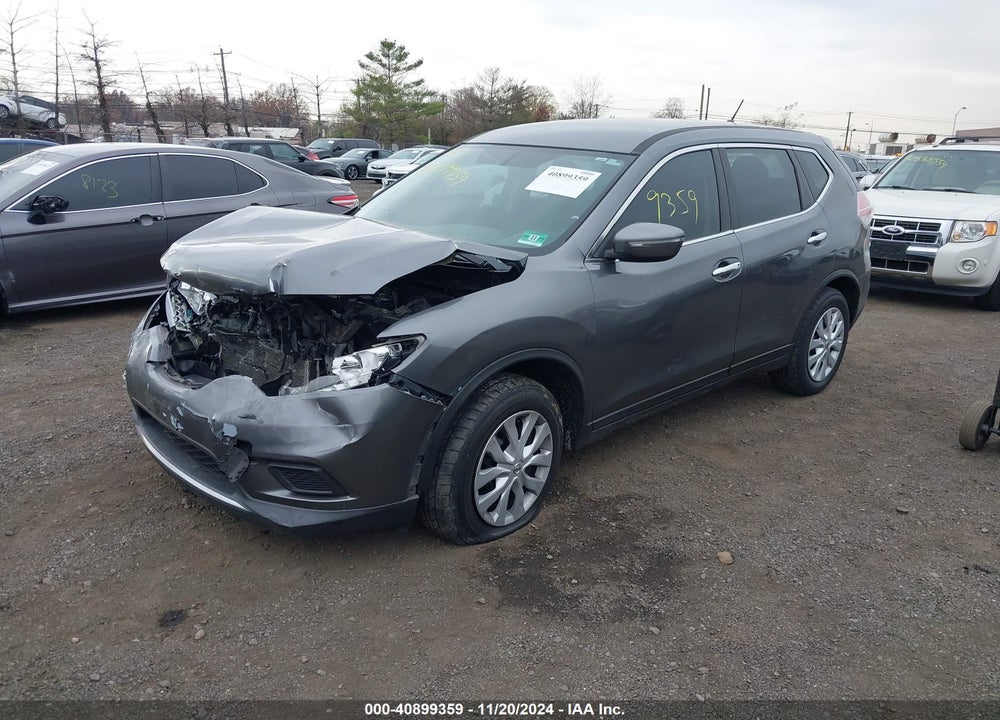 2014 NISSAN ROGUE S VIN: 5N1AT2MV9EC824626
