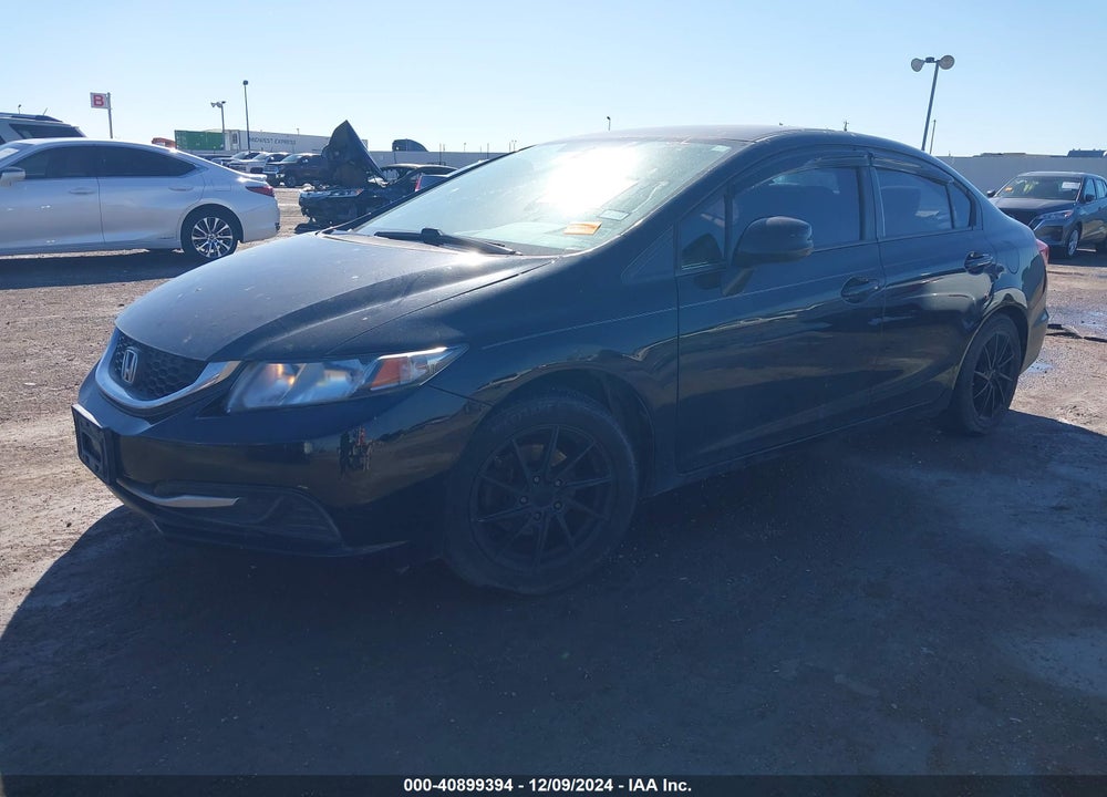 2013 HONDA CIVIC VIN: 2HGFB2F54DH302249