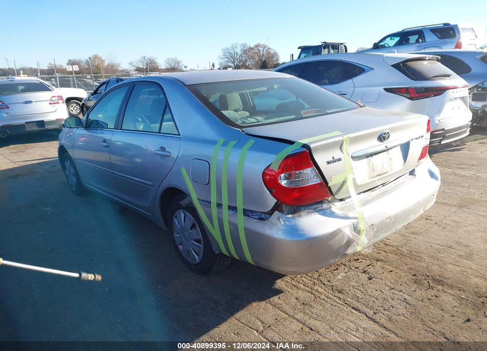 2004 TOYOTA CAMRY LE VIN: 4T1BE32K04U910042