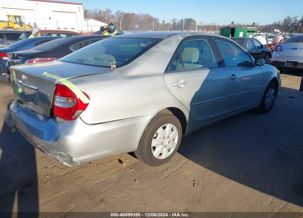 2004 TOYOTA CAMRY LE VIN: 4T1BE32K04U910042